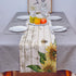 Summer Table Runner - Sunflower with Bees Wood Background, 13"X90" Farmhouse Style for Dining Room, Kitchen, Holiday