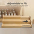 JinDoWin Countertop,15.7 Inch (2 Pack, Spice Rack Organizer For Cabinet, Spice Organization For Cabinet, Spice Rack