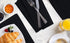 Cloth Napkins Set of 12, Cotton Dinner Napkins, Hemstitched Wedding Napkins, Machine Washable 18x18 Jet Black