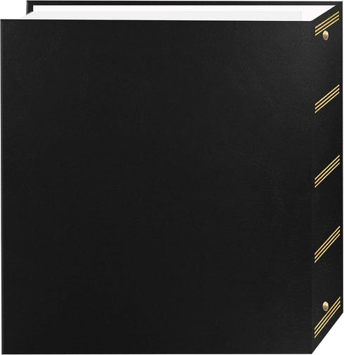 Pioneer Photo Albums TR-100/BK Magnetic 3-Ring Photo Album, 100 Page, Black