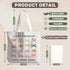 VIIJJUE Tote Bag Gifts for Women, Canvas Aesthetic Reusable Grocery Bags Shopping Bags