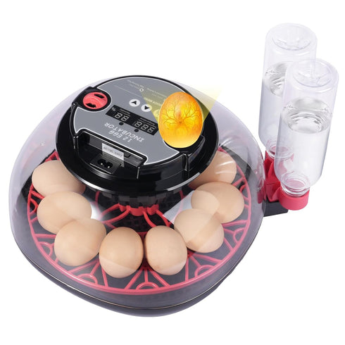 12 Egg Incubators for Hatching Eggs, Chicken Egg Incubator with Automatic Egg