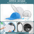 Hat Washer for Washing Machine, Cleaner for Baseball Caps with Frame Cage and Mesh (1 Pack White with Mesh)