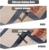 3-Pack Non-Stick Reusable Silicone Baking Mat, Perfect for Oven, Great for Baking Cookies, Pizza, Food-Grade Silicone