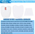 8 Pre-Filters (4 Foam + 4 Felt) and 4 Post-Filters for Shark Rocket Zero-M Vacuums, Replaces Shark Part #