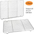 P&P CHEF Baking Rack Set of 2 - 16.6''x11.6 Stainless Steel Wire Cooling Drying Roasting Rack