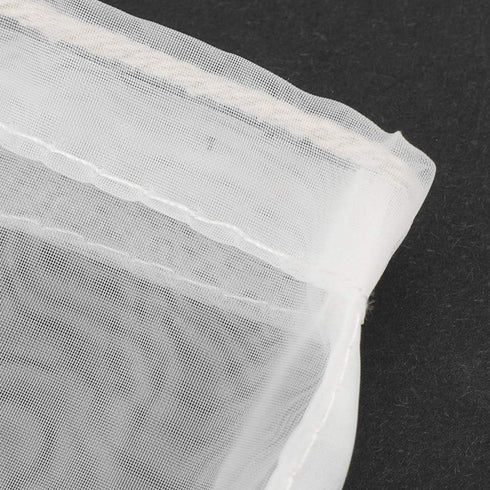 100 Mesh Food Grade Wine Filter Bag, Reusable Home Brew Beer Making Extra Fine Extraction Sack (28x45cm)