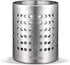 KSENDALO 304 Stainless Steel Utensil Holder, Sturdy Silverware Drainer Basket, Utility Drying Rack for Countertop,