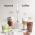 2-Speed 2000mAh Zulay Kitchen Rechargeable Milk Frother Handheld Lux - Powerful Motor, Waterproof, Battery - Drink