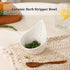 Dneuoir Herb Stripper Bowl, Ceramic Herb Peeling Bowl, Kitchen Herbs Leaf Stripping Tool, Pottery Herb Peeler for Kale