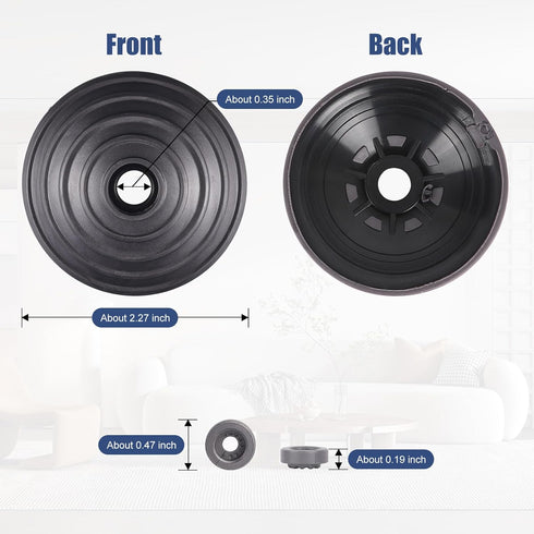 Ball Wheel and Soleplate Replacement for Dyson V6 V7 V8 V10 V11 V12 DC58 DC59 DC62 DC74 Vacuum Cleaner Parts