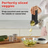 Instant Pot Slicer/ Shredder Attachment for Instant Stand Mixer Pro, Includes 2 Shredding Blades, Slicing Blade, Food