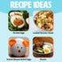 5-Egg Tasty Mini Rapid Egg Cooker, Capacity for Perfect Hard Boiled Eggs or Omelets, Auto Shut Off, Aqua
