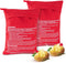 OBTANIM 2 Pack Microwave Potato Bag Reusable Baked Potato Pouch Bag, Red