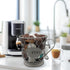 Coffee Pods Storage Basket - Silver Holder for 35 K Cup Organizer, Coffee Basket Decor for Coffee Bar Countertop