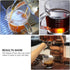 70ml Mini Glass Measuring Cup with Handle - 2 oz Shot Glass for Bar Party Wine Cocktail Drink Shaker