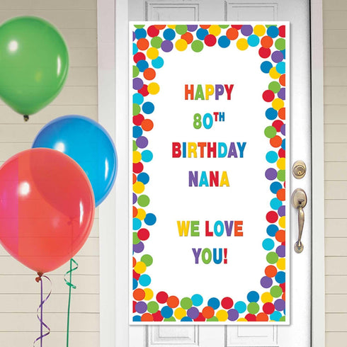 Amscan Party D cor, Multicolor, 65" x 33 1/2"