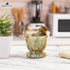 Radicaln Mortar and Pestle Set, Green Onyx Palm Size 2.5" Portable Handmade Marble Spice Crusher