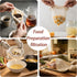 Aitoper 5Pcs 100, (15x15Inch x2 20x20Inch x2 36x36Inch), 100% Hemmed Reusable Cheese Cloths, Grade + + Unbleached