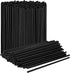 Prestee Plastic Coffee Stirrers, 2000ct, 5" Disposable Stir Stick for Drinks and Coffee, Black