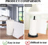 Clear Acrylic Paper Towel Holder, Premium Countertop Dispenser Stand for Kitchen, One-Handed Manipulation (DP014)