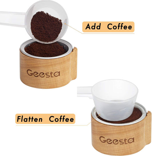 GEESTA Reusable Aluminum Foil Seals Kit, Compatible with Nespresso Vertuoline Capsules