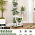 3 3 Plant Stand with Wheels Tier Metal Plant Holder Corner Flower Shelf for Multiple Plants Display Rack for Bedroom