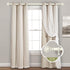 White Curtain Rods for Windows 18 to 60 Inch - 1 Inch Adjustable Heavy Duty Drapery Rods