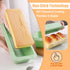 Silicone Bread Loaf Pans (2 Pack), Nonstick Baking Mold for Homemade Bread, 10.8x5.4x2.6 Inch