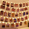 HXWEIYE 120LED Warm White 40Ft Fairy String Light with 52 Clear Clips & 12 Hooks, USB Powered, Waterproof