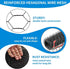 DOLEMODUO 24'' 50' 1 inch 19 x Black Chicken Wire Fencing, Chicken Wire and Gauge Poultry Netting, Garden Mesh Fence