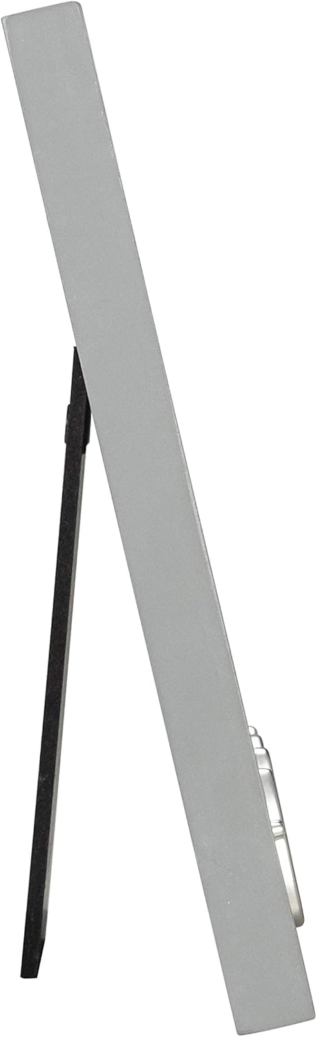 Malden International Designs 4x6 or 5x7 The Girls! Picture Frame, Silver Finish, Gray Textured Wood