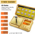Fuzion Gram Scale 200g/0.01g, Digital Pocket Herb Scale with 6 Modes, Tare for Jewelry, Small (50g Weight Included)