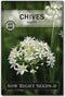 Sow Right Seeds - Garlic Chives Seeds for Planting - Non-GMO Heirloom