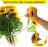 DerBlue 15.74'' Artificial Sunflowers Bouquet with 14 Heads and 40 Leaves - Fake Silk Flowers for Home Office Decor