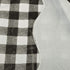 Artisan Flair Black and White Checkered Tablecloth, Flannel, 54 x 72" for Family Dinners or Gatherings