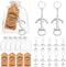 Winocbxt 50pcs Anchor Keychain Bottle Opener for Wedding Baby Shower Party Gift Decoration,