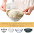 120PCS Reusable Bowl Covers, Elastic Plastic Covers for Bread Proofing, Sourdough Rising, Baking Supplies