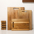 Set 3 Set YSTKC Acacia Wood Cutting Boards of PCS for Kitchen, Large Wooden Cutting Board with Handle, Thick Chopping