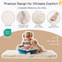 Tiita Kids Floor Mattress - Toddler Trifold Futon Mattress, Portable Foldable Play Mat for Naps and Playtime, Plush