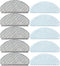10 Pack Replacement Mop Cloth Pads for ECOVACS DEEBOT OZMO T10/T10 Plus Robot Vacuum