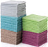 Simpli-Magic Cotton Wash Cloths 12"x12" (50 Pack) Highly Absorbent Soft Towels for