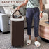 75L CHICVITA Rolling Laundry Hamper with Wheels, Clothes Hampers for Laundry and Removable Wash Bag, Large Laundry