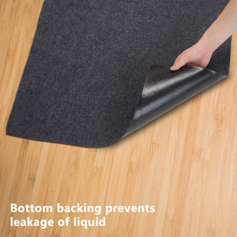 Under The Sink Mat Cabinet Mat Waterproof Absorbent Premium Shelf Liner Washable 24"×30"