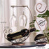 YMTengFei Pirate Ship Red Wine Rack Decoration, Creative Metal Wine Bottle Rack Standing Display Rack, Goblet Wine Rack
