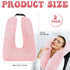 2 Hoteam Pcs Travel Pillow Car Sleeping Kid Neck U Shaped for The Back Seat Adults Children Head and Body Support Long