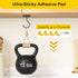 Josmimic Counter, Under Cabinet Banana Hook Adhesive - Sticky Banana Hanger Under Sturdy Metal Banana Holder