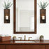 Treory Set 2, 13.8" 5" Wood Wall Planter of Wooden Wall-Mounted Vase with Shelf for Plants & Candles, Farmhouse Hanging