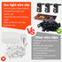Yefall 60 Pack String Lights Hooks for Outdoor, Christmas Light Clips Weatherproof Light Hanger Hooks Screw-in Hooks