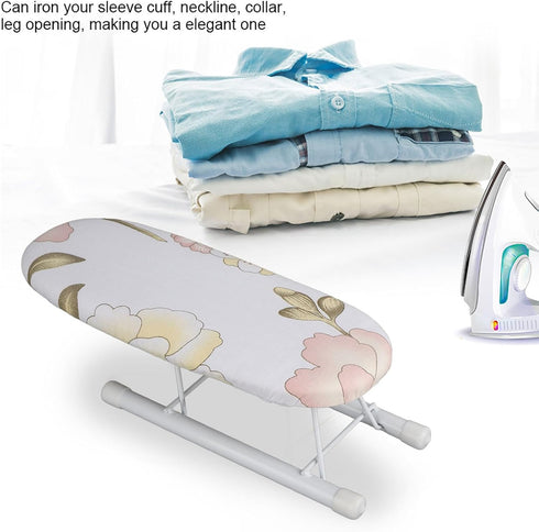 Fdit Small Ironing Board Toy for Sleeves, Neckline, T-shirt Collar, Cuff, Underwear (Not Suitable for Complete Clothing)